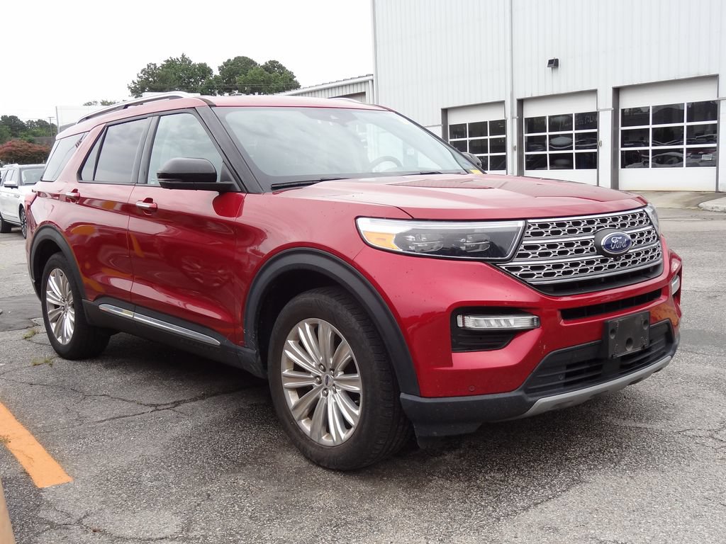 Certified 2022 Ford Explorer Limited w/ Equipment Group 301A AWD/4WD image 1