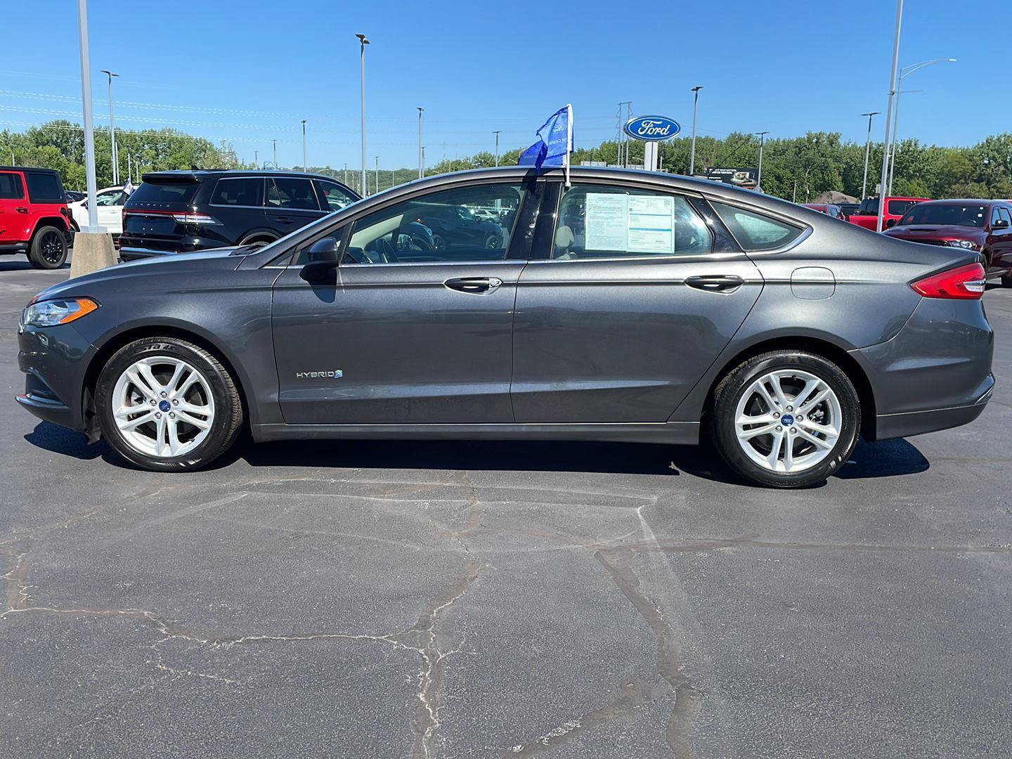Certified 2018 Ford Fusion S FWD image 2