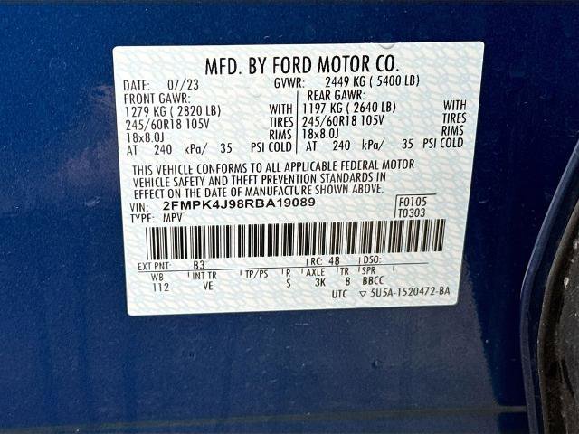 Certified 2024 Ford Edge SEL w/ Convenience Package image 23