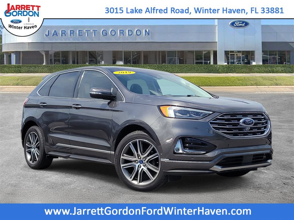 Certified 2019 Ford Edge Titanium w/ Equipment Group 301A FWD image 1
