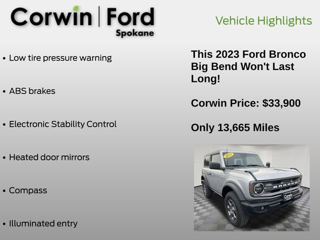 Certified 2023 Ford Bronco Big Bend image 7