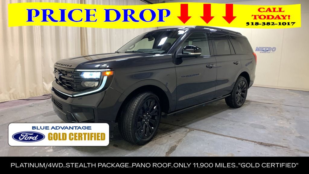 Certified 2025 Ford Expedition Platinum w/ Stealth Appearance Package AWD/4WD image 55