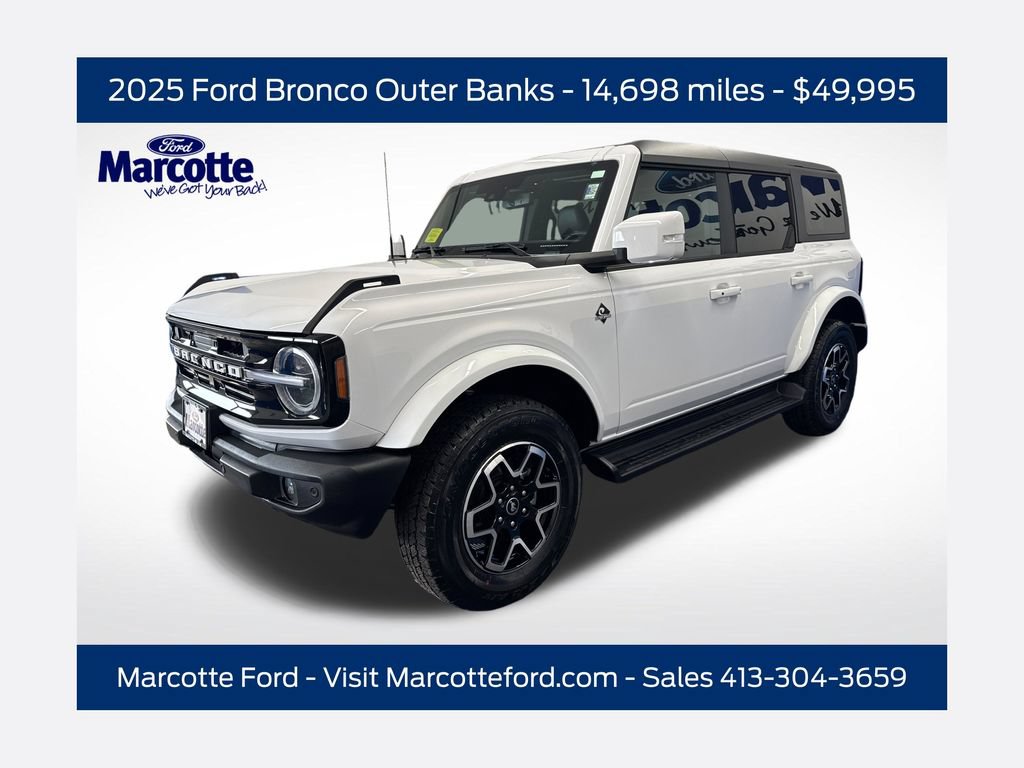 Certified 2025 Ford Bronco Outer Banks