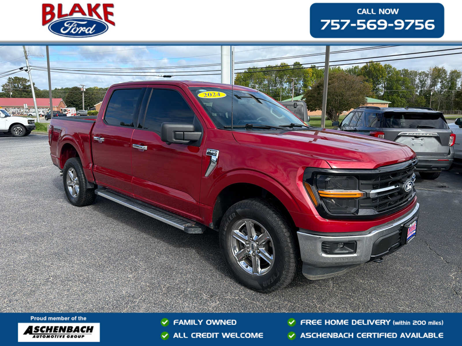 Certified 2024 Ford F150 XLT w/ FX4 Off-Road Package
