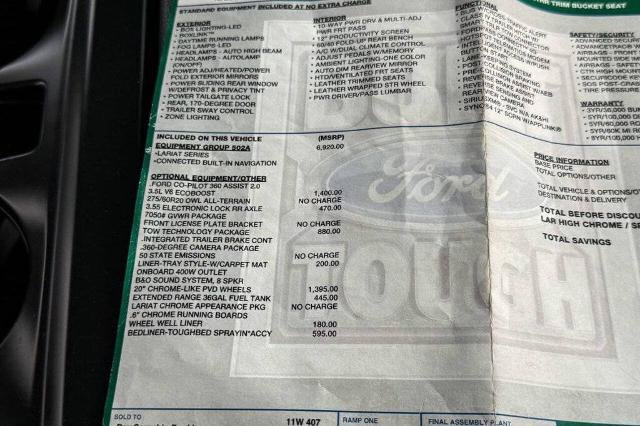 Certified 2021 Ford F150 Lariat w/ Equipment Group 502A High AWD/4WD image 38