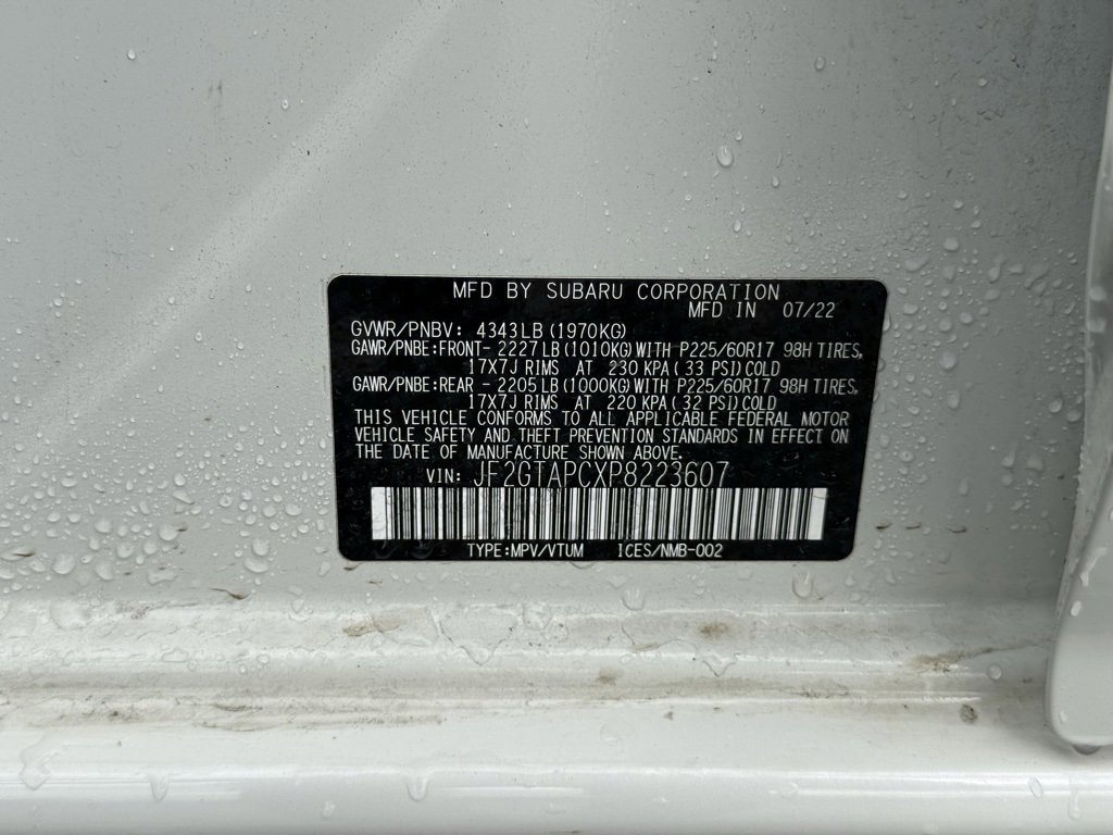 Used 2023 Subaru Crosstrek 2.0i Premium image 31