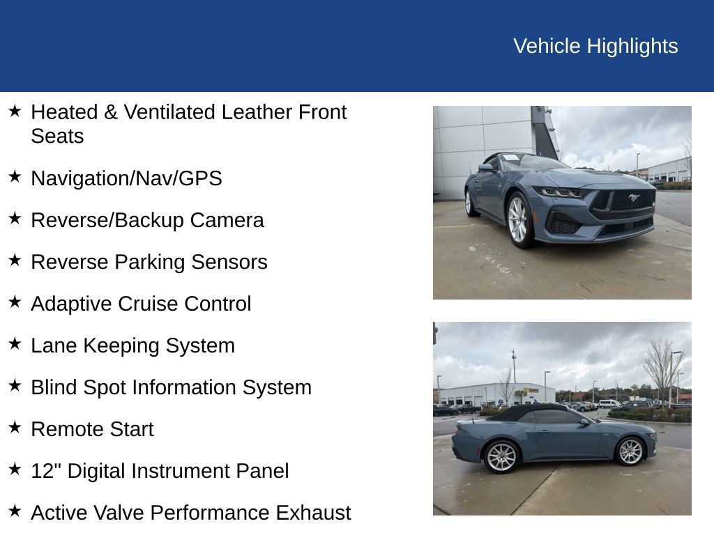 Certified 2025 Ford Mustang GT Premium image 29