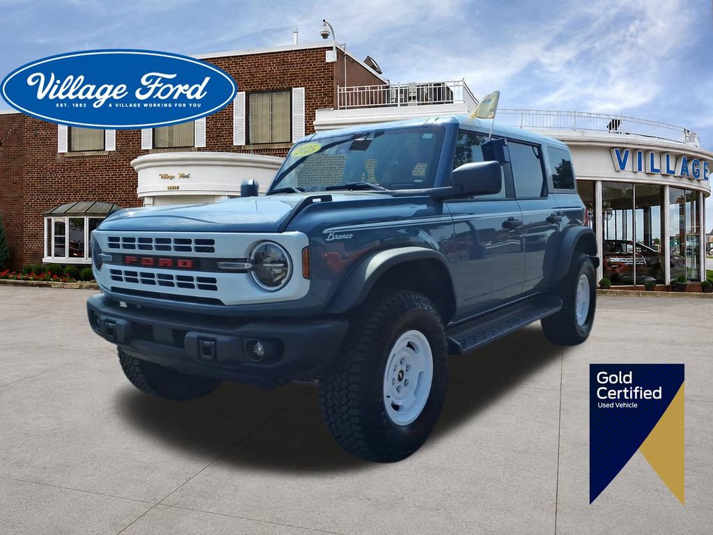 Certified 2025 Ford Bronco Heritage Edition