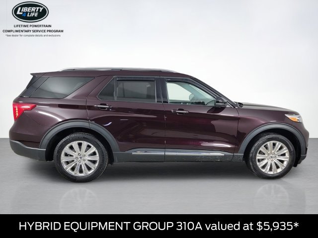 Certified 2023 Ford Explorer Limited w/ Hybrid Equipment Group 310A AWD/4WD image 2