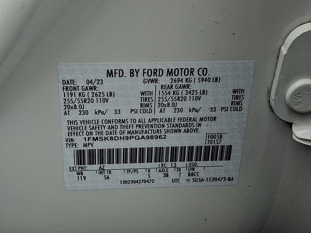 Certified 2023 Ford Explorer XLT w/ Equipment Group 202A AWD/4WD image 32