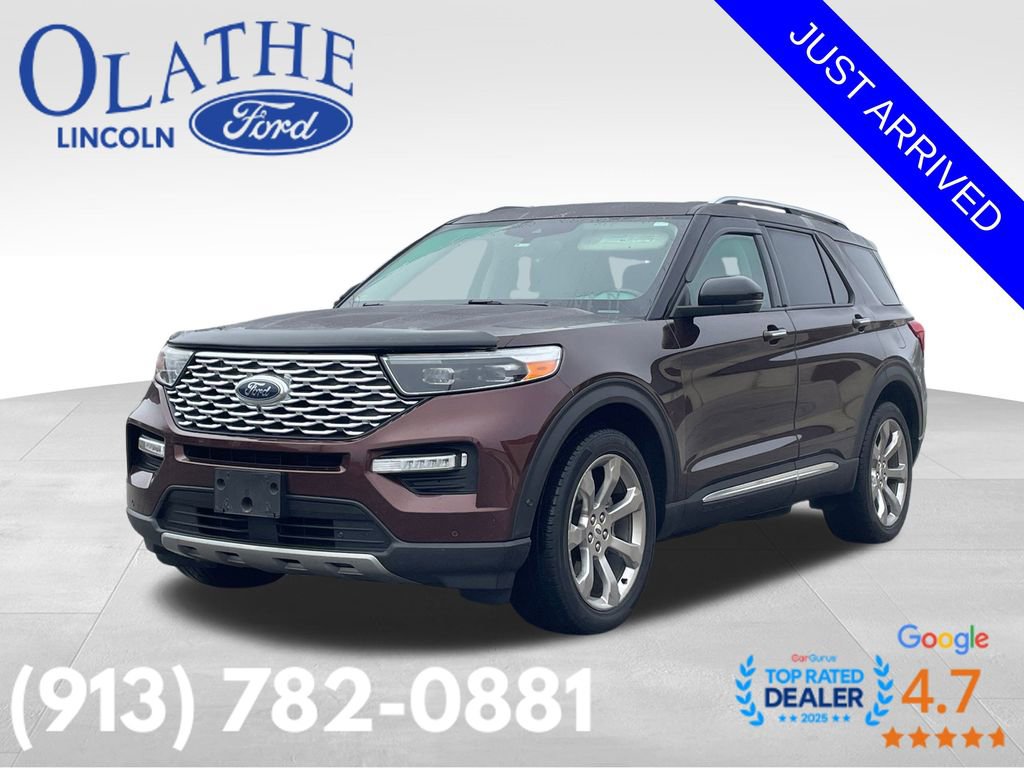 Certified 2020 Ford Explorer Platinum w/ Premium Technology Package image 1