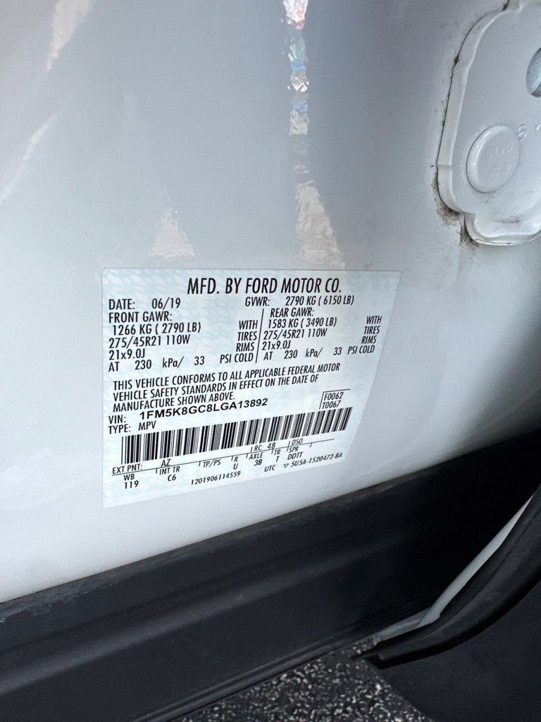 Certified 2020 Ford Explorer ST w/ ST Street Pack AWD/4WD image 15