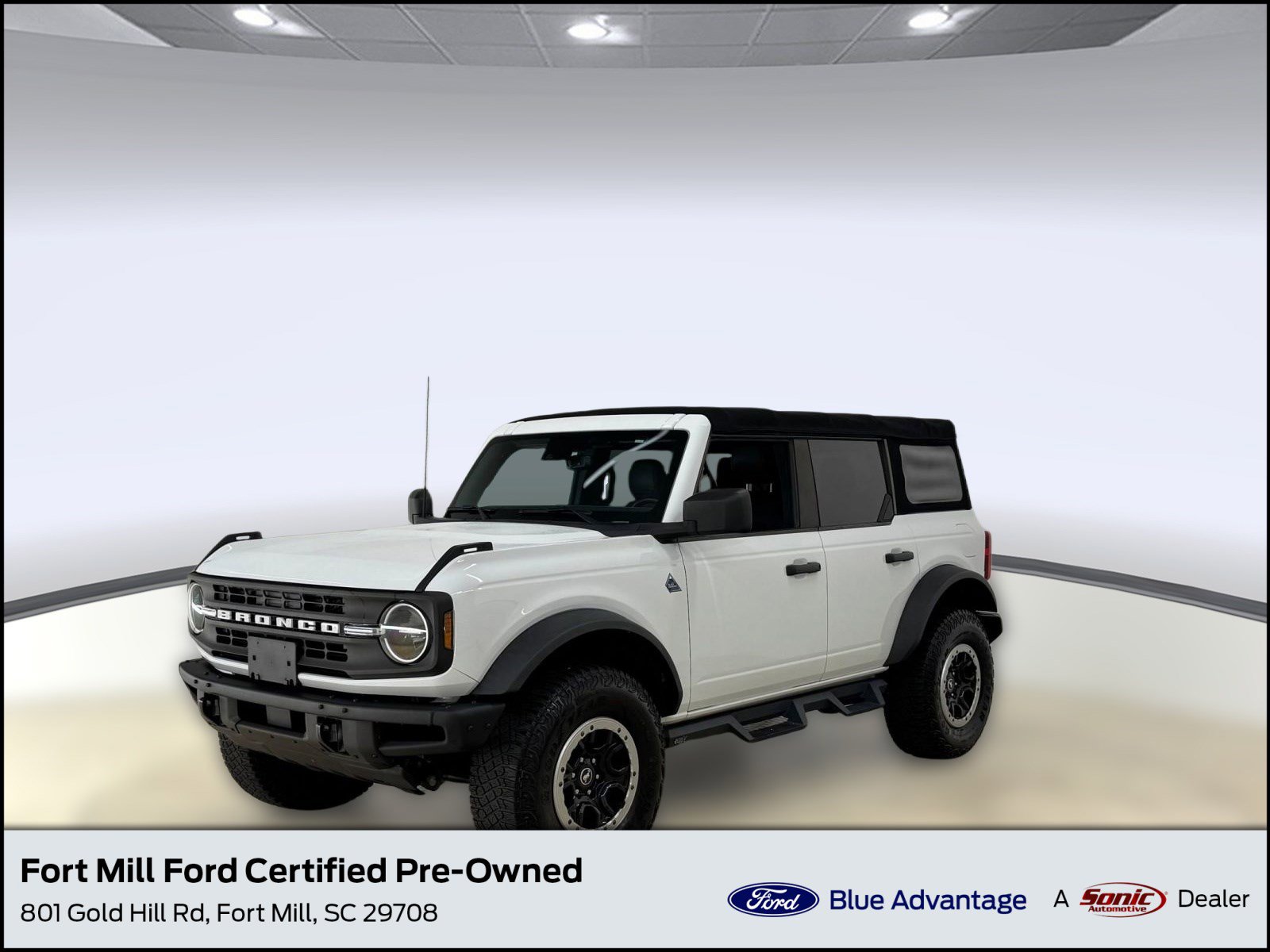 Certified 2021 Ford Bronco Black Diamond w/ Sasquatch Package