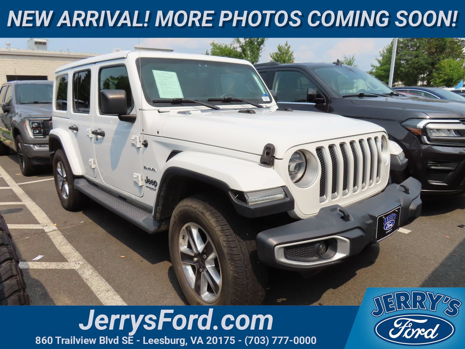 Used 2020 Jeep Wrangler Unlimited Sahara AWD/4WD image 1