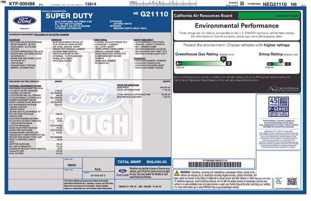 Certified 2022 Ford F350 XL w/ STX Appearance Package AWD/4WD image 9