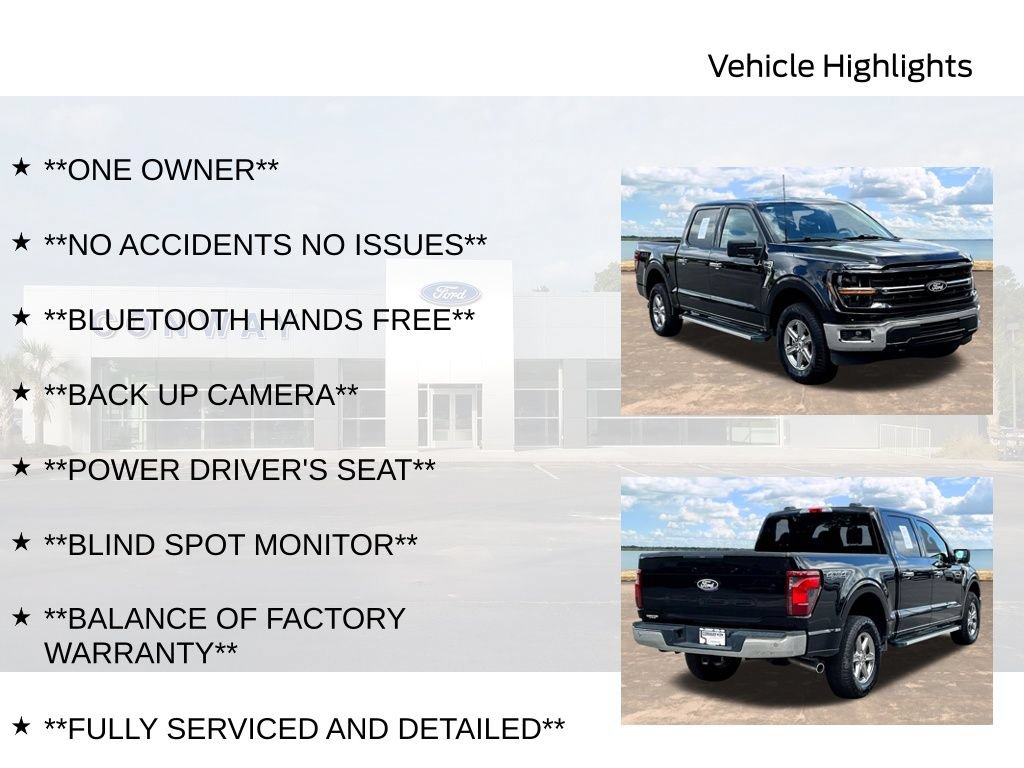 Certified 2025 Ford F150 XLT w/ Equipment Group 301A Standard AWD/4WD image 6