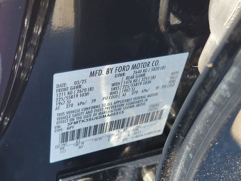 Certified 2025 Ford Mustang Mach-E Premium AWD/4WD image 17