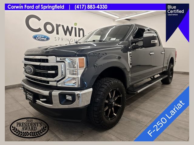 Certified 2021 Ford F250 Lariat w/ Chrome Package AWD/4WD image 1
