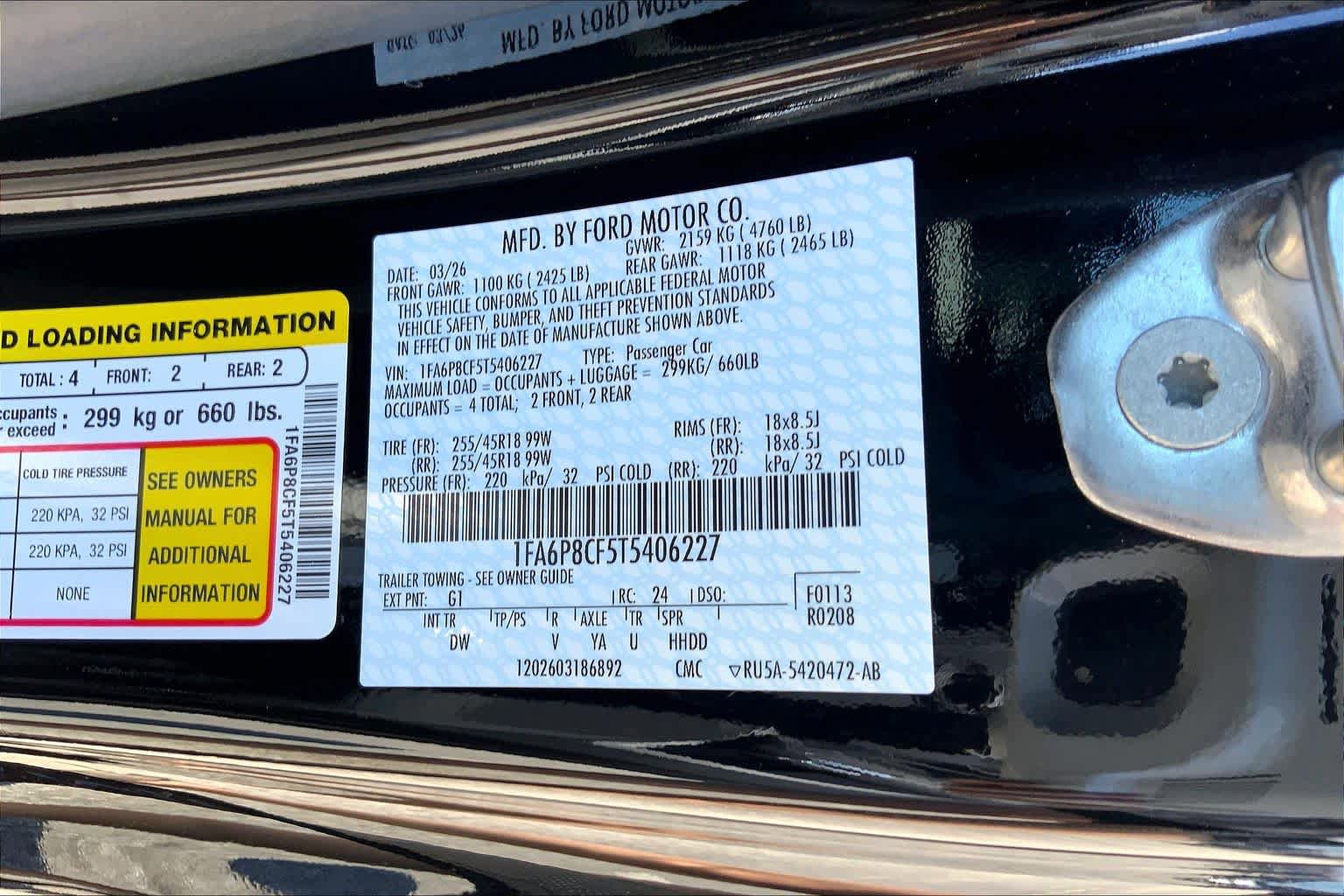 Certified 2026 Ford Mustang GT RWD image 32