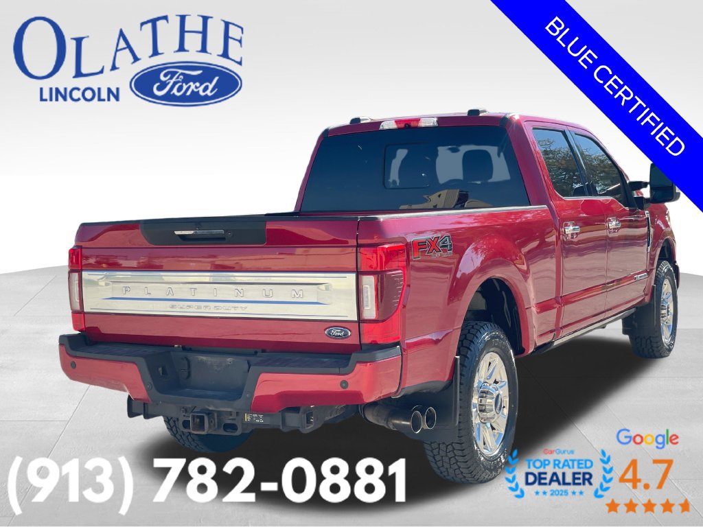 Certified 2022 Ford F350 Platinum w/ FX4 Off-Road Package AWD/4WD image 6