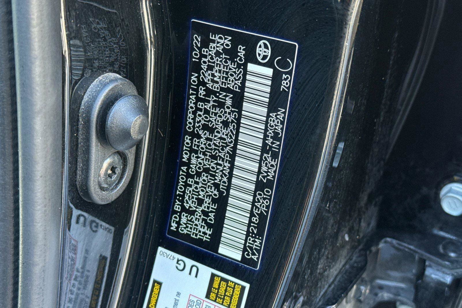 Used 2022 Toyota Prius Prime Limited image 35