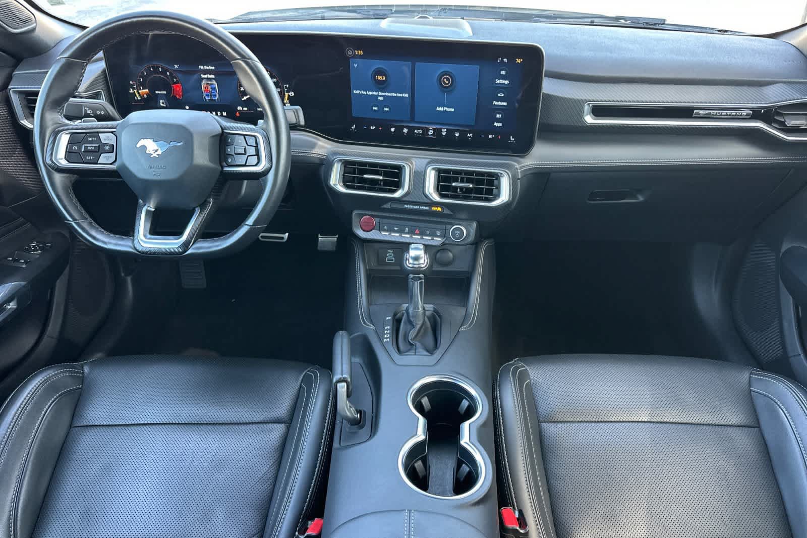 Certified 2025 Ford Mustang GT Premium w/ GT Performance Package RWD image 3