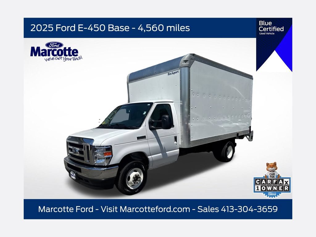 Certified 2025 Ford E-450 and Econoline 450 Super Duty w/ Power Equipment Group RWD image 1