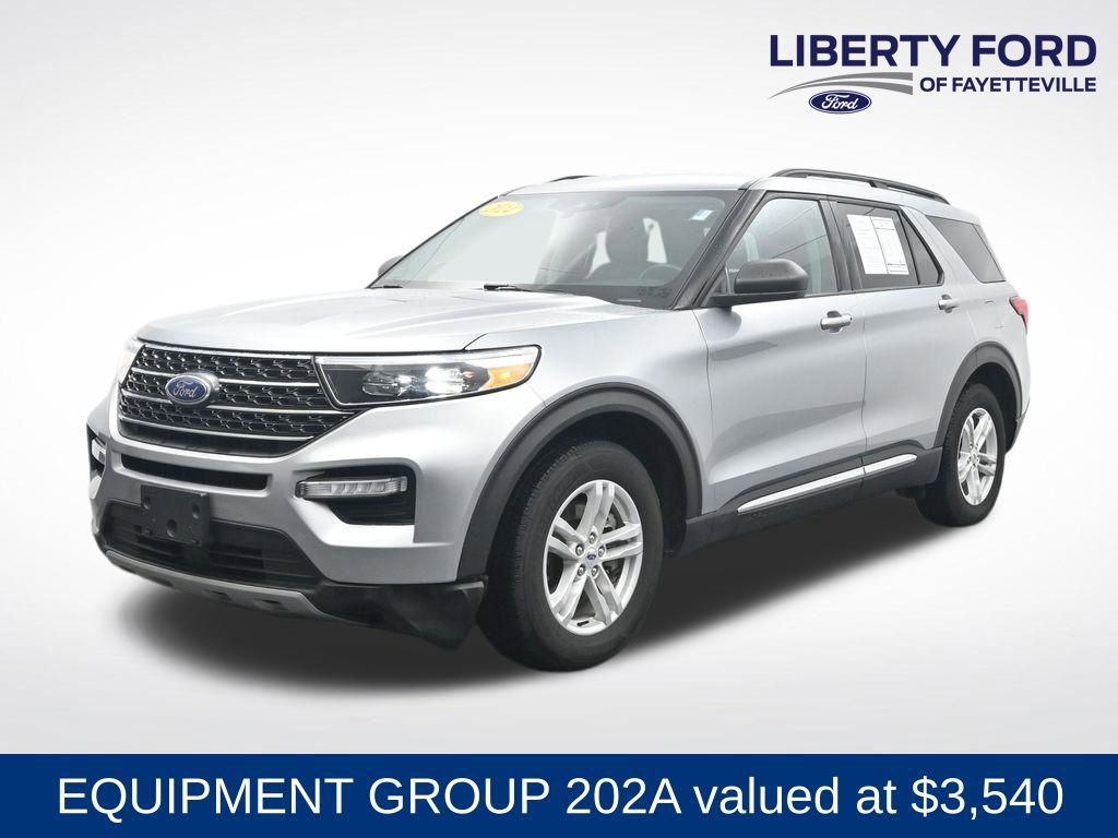 Certified 2024 Ford Explorer XLT w/ Equipment Group 202A image 1