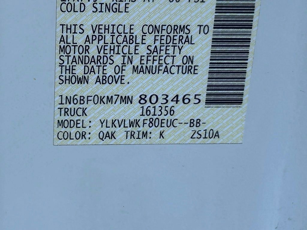 Used 2021 Nissan NV 1500 S image 41