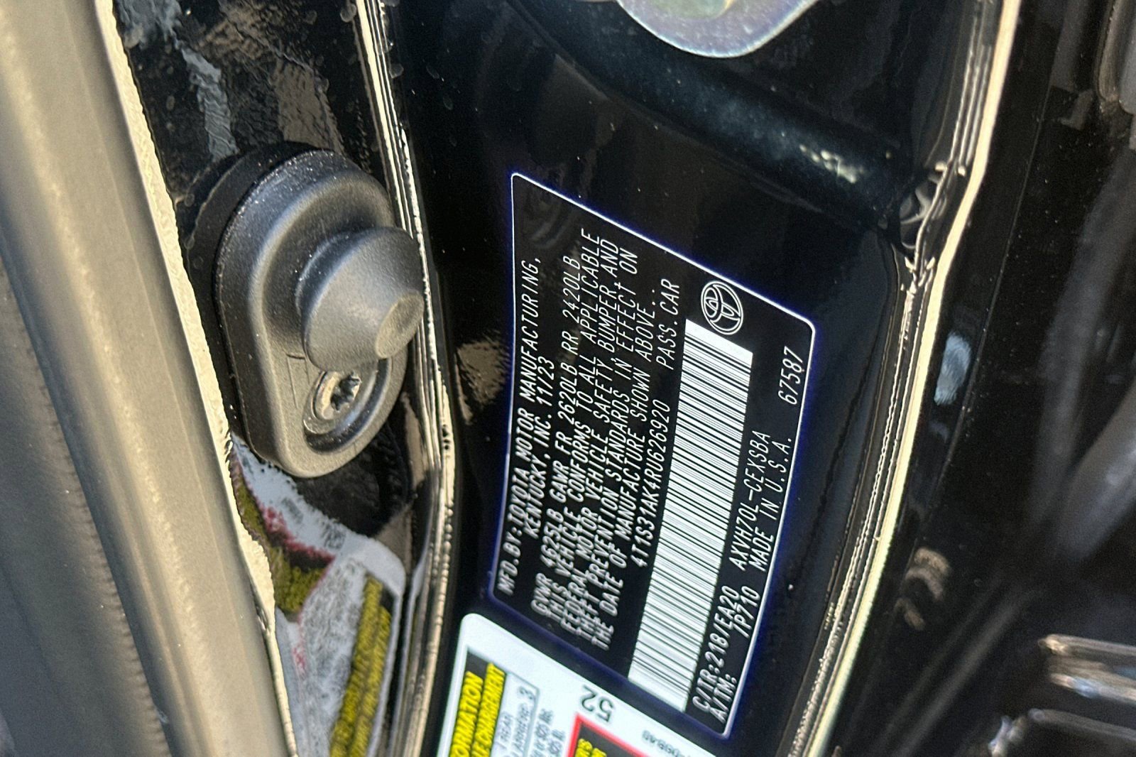 Used 2024 Toyota Camry SE w/ Audio Upgrade Package FWD image 53