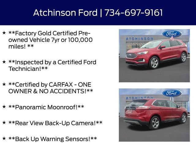 Certified 2023 Ford Edge SEL w/ Convenience Package image 8