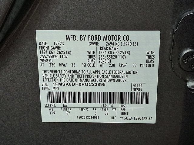 Certified 2023 Ford Explorer XLT w/ Equipment Group 202A AWD/4WD image 27