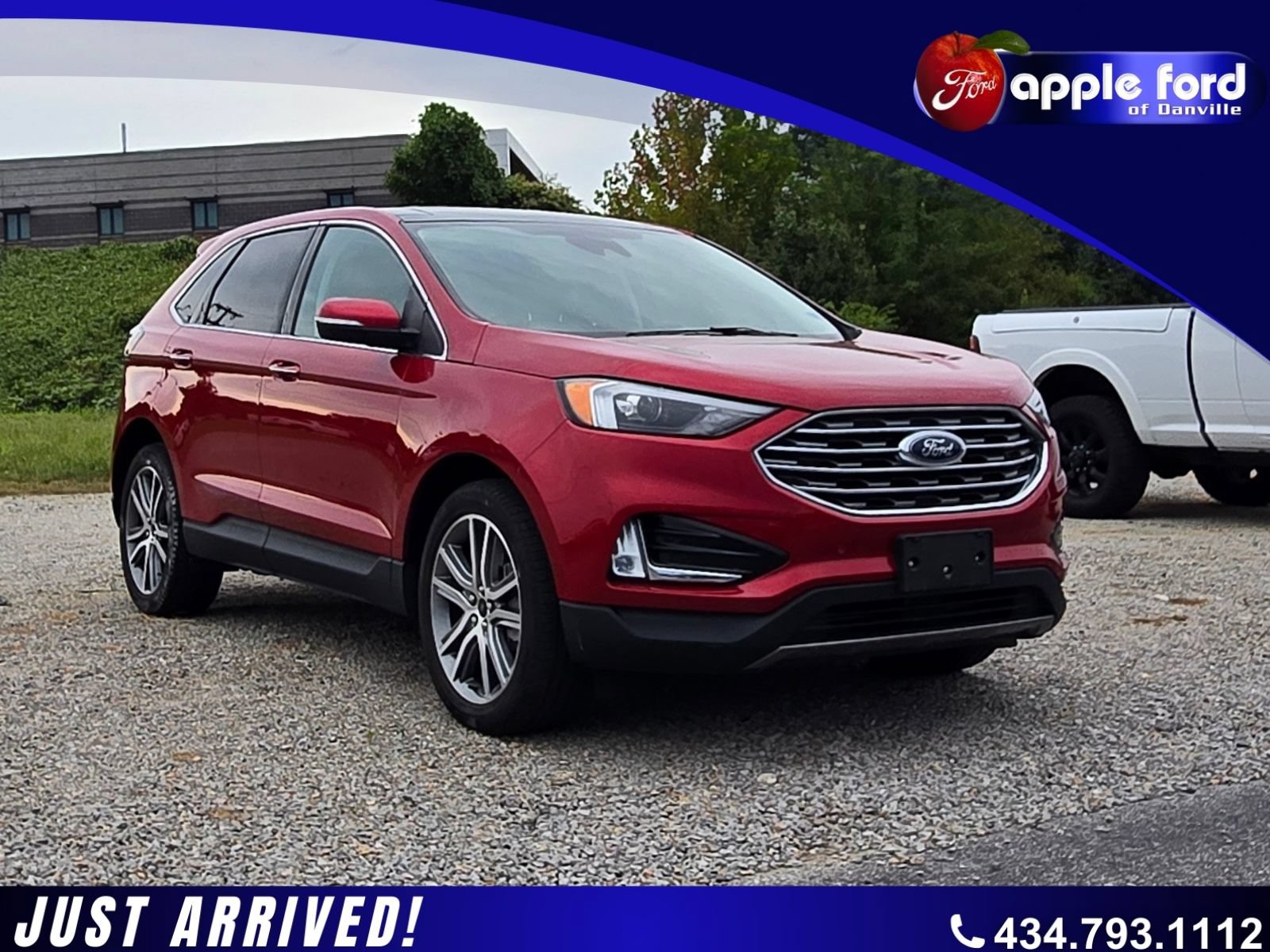 Certified 2023 Ford Edge Titanium w/ Class II Trailer Tow Package AWD/4WD image 1