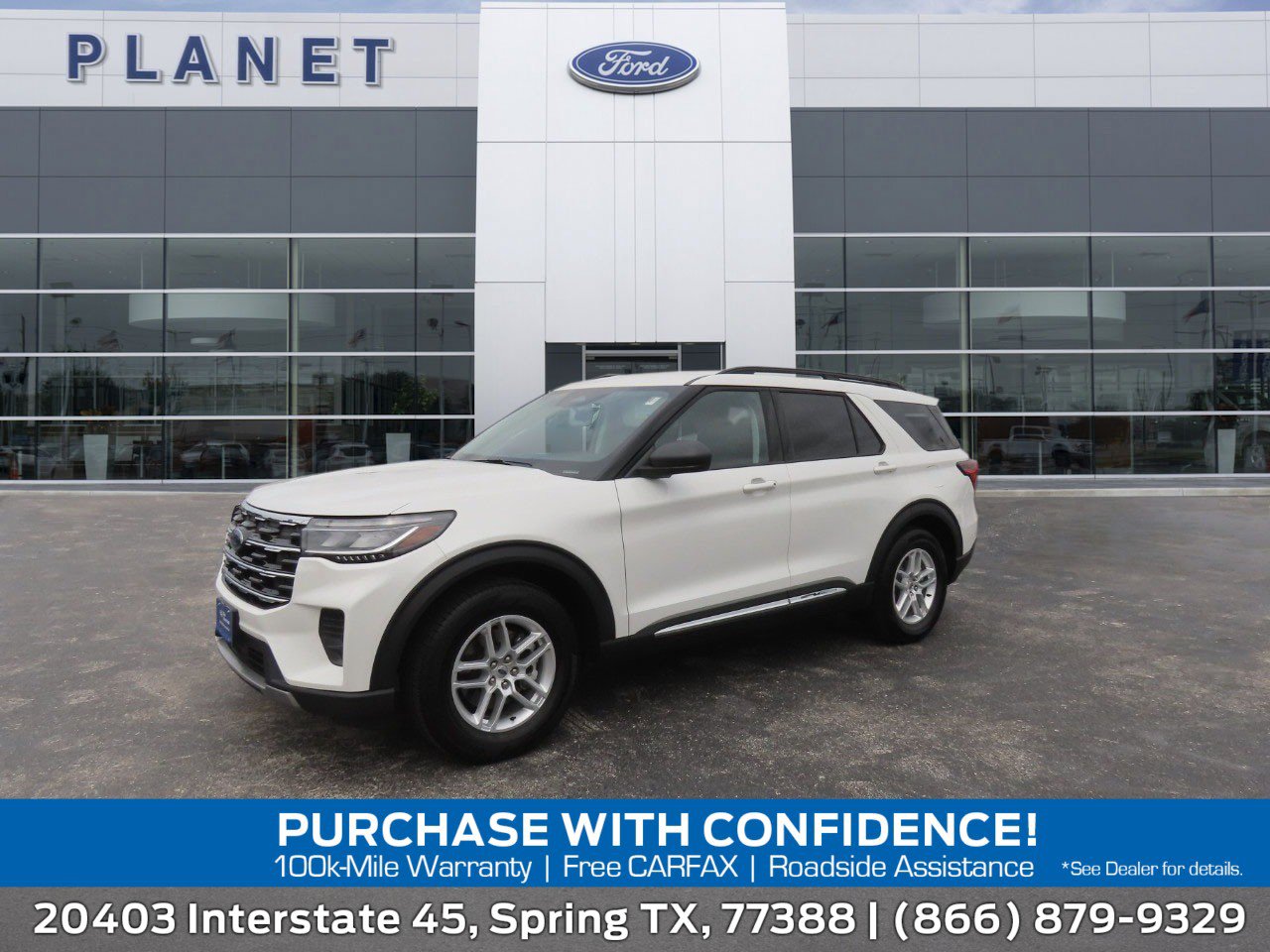 Certified 2025 Ford Explorer Active RWD image 1