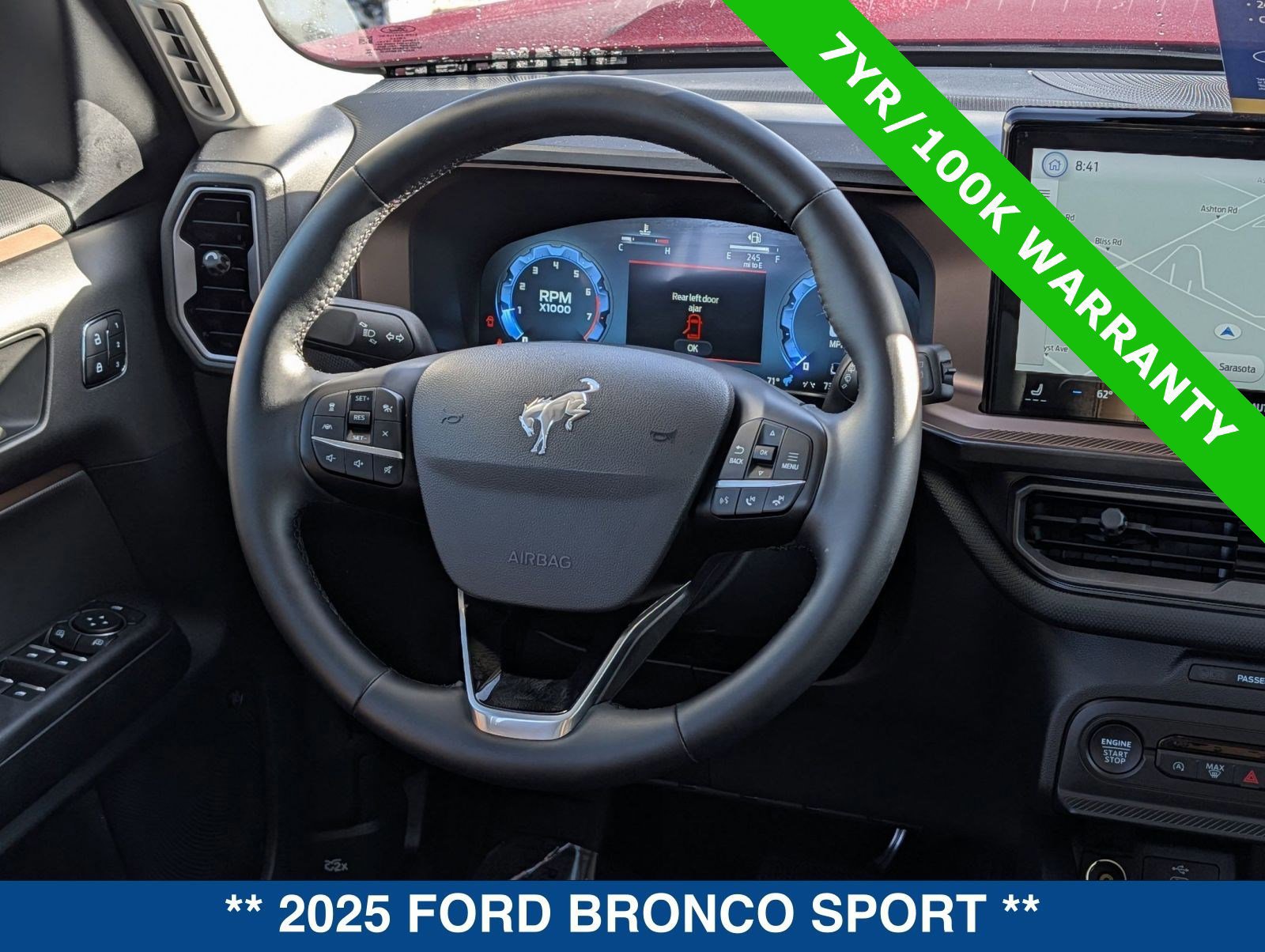Certified 2025 Ford Bronco Sport Outer Banks w/ Outer Banks Tech Package+ image 16