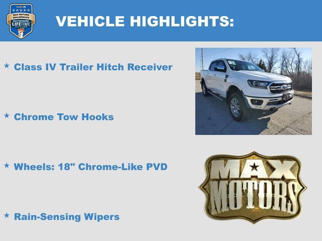 Certified 2021 Ford Ranger Lariat w/ Equipment Group 501A High image 17
