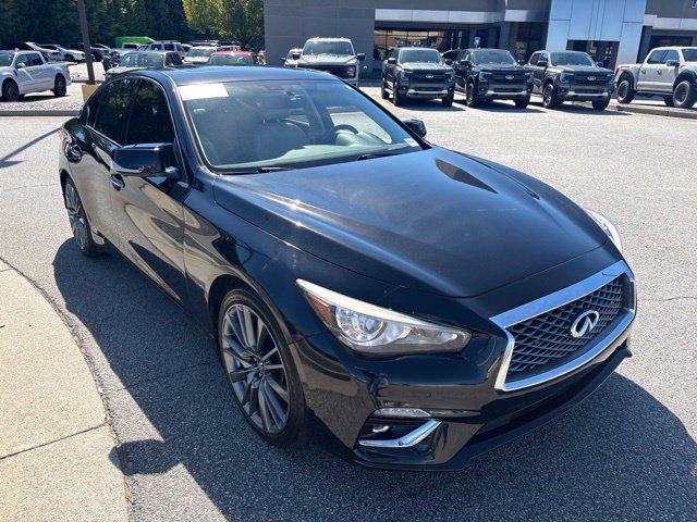Used 2021 INFINITI Q50 Luxe w/ Cargo Package RWD image 2