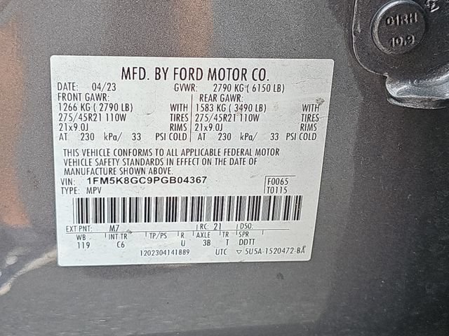 Certified 2023 Ford Explorer ST w/ Equipment Group 401A AWD/4WD image 39