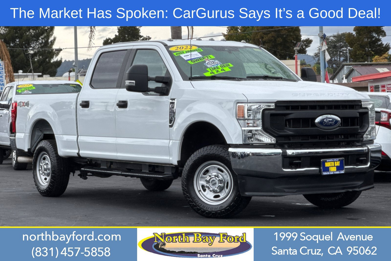Certified 2022 Ford F250 XL w/ Power Equipment Group