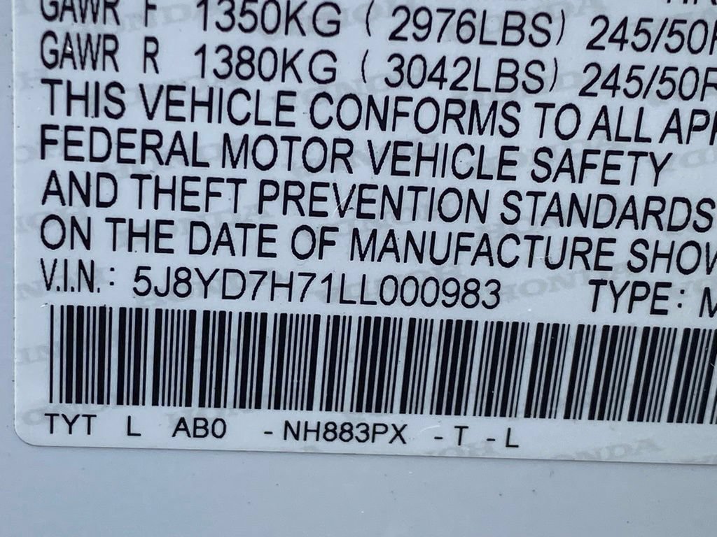 Used 2020 Acura MDX Sport Hybrid w/ Advance Pkg AWD/4WD image 35