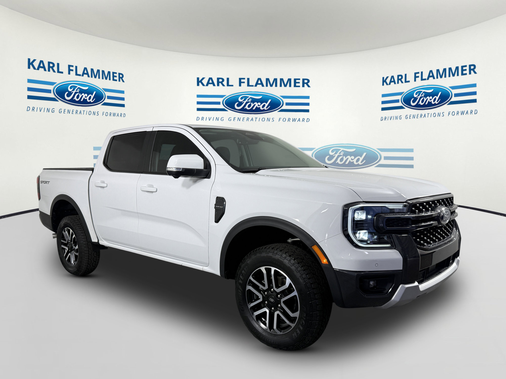 Certified 2025 Ford Ranger Lariat w/ Trailer Tow Package