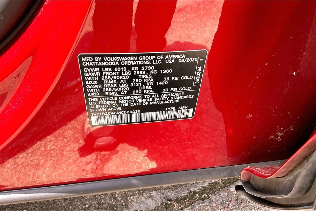 Used 2021 Volkswagen Atlas SEL Premium AWD/4WD image 16