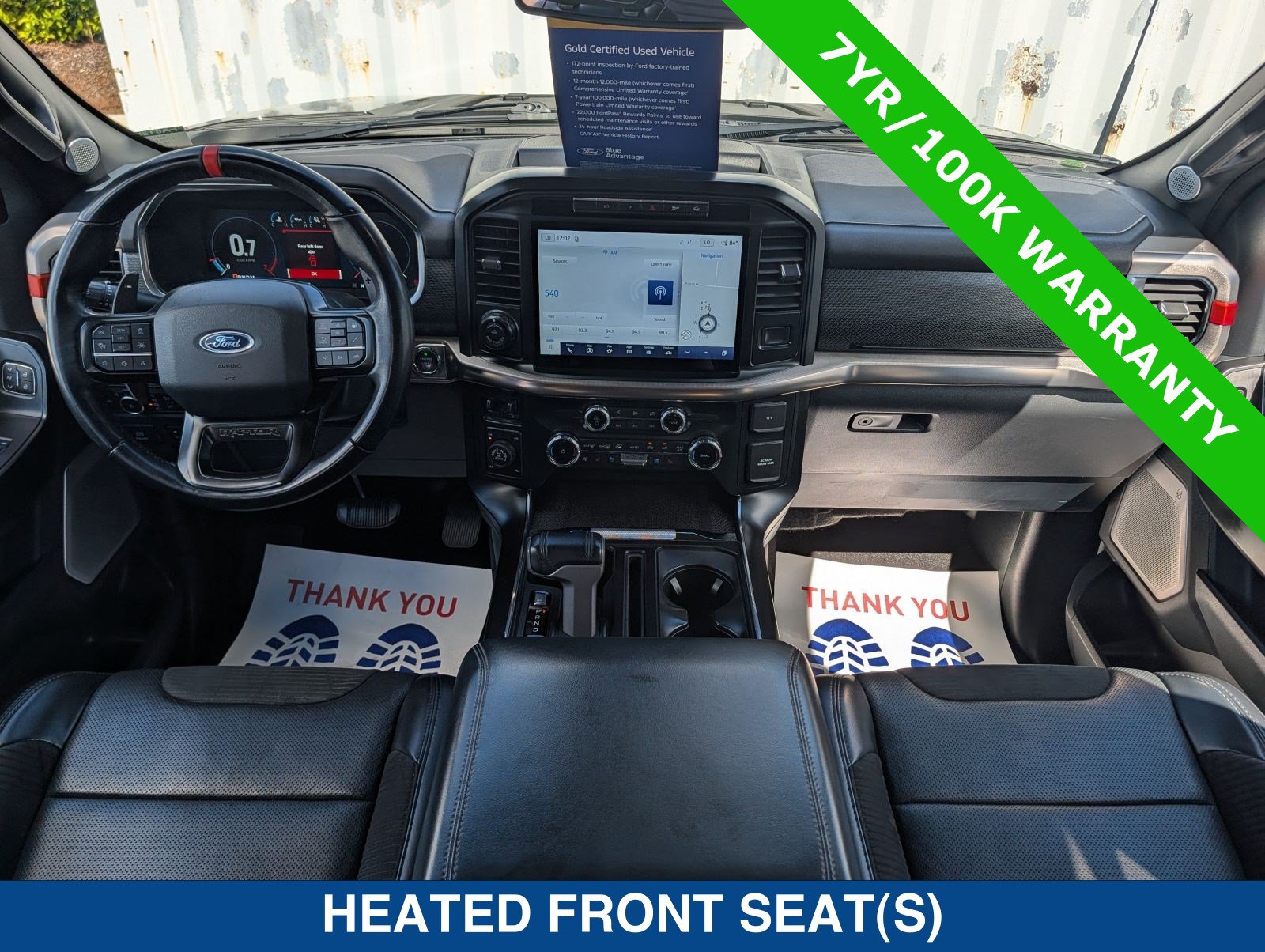 Certified 2022 Ford F150 Raptor w/ Raptor 37 Performance Package AWD/4WD image 17