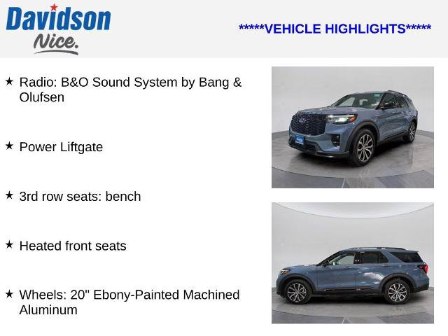 Certified 2025 Ford Explorer ST-Line AWD/4WD image 4