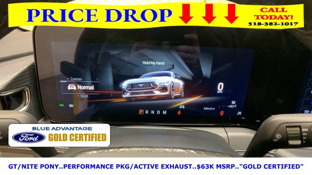 Certified 2024 Ford Mustang GT Premium w/ GT Performance Package image 32