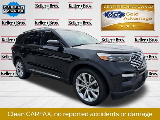 Certified 2023 Ford Explorer Platinum w/ Technology Package AWD/4WD image 1