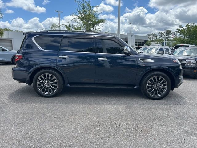 Used 2021 Nissan Armada Platinum w/ Captain's Chairs Package AWD/4WD image 3