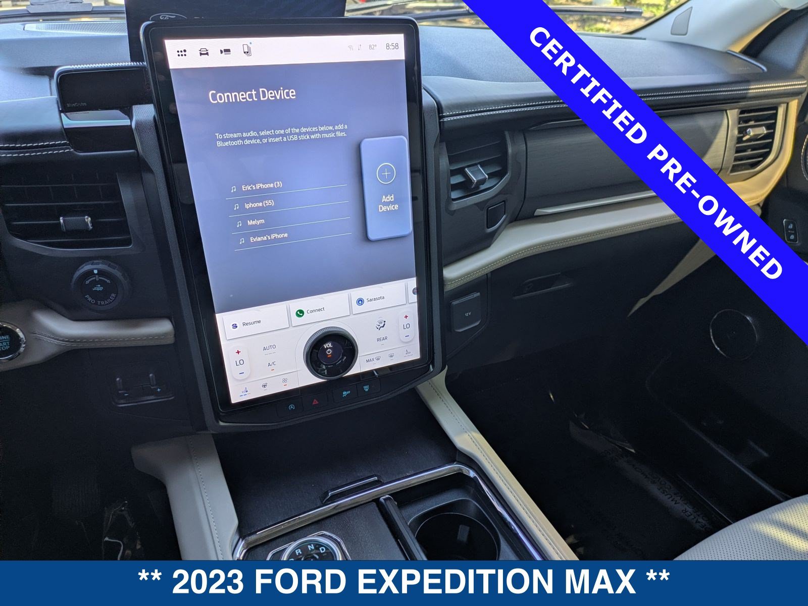 Certified 2023 Ford Expedition Max Platinum AWD/4WD image 32