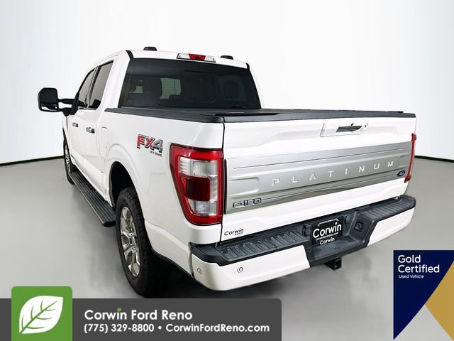 Certified 2021 Ford F150 Platinum w/ Equipment Group 701A High image 4