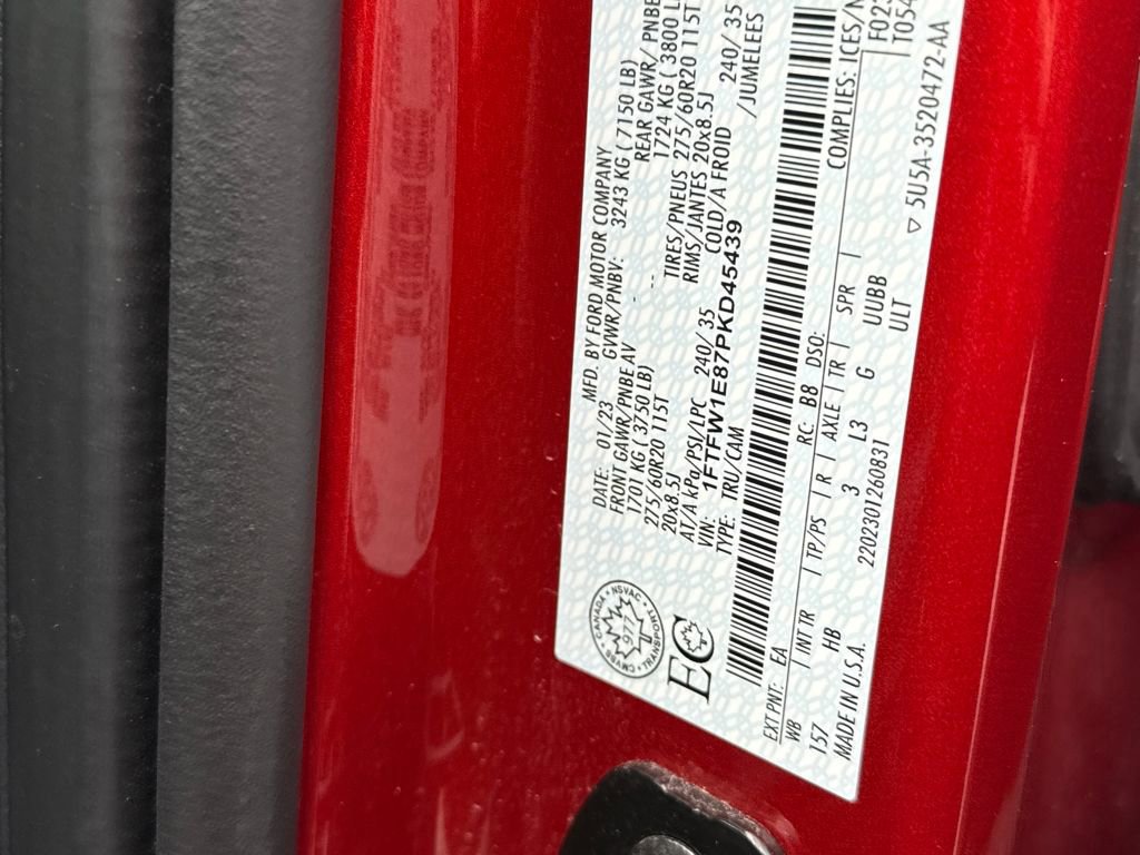 Certified 2023 Ford F150 Lariat w/ Equipment Group 502A High image 18